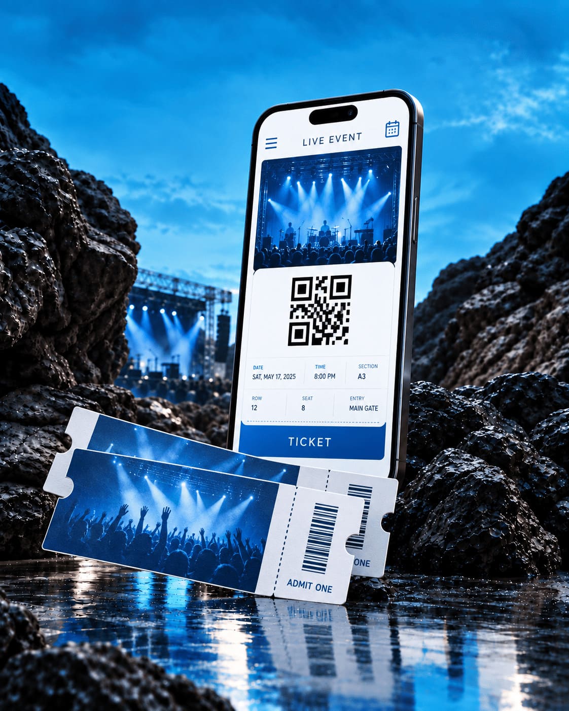 Digitale Ticketlösung bei einer Veranstaltung